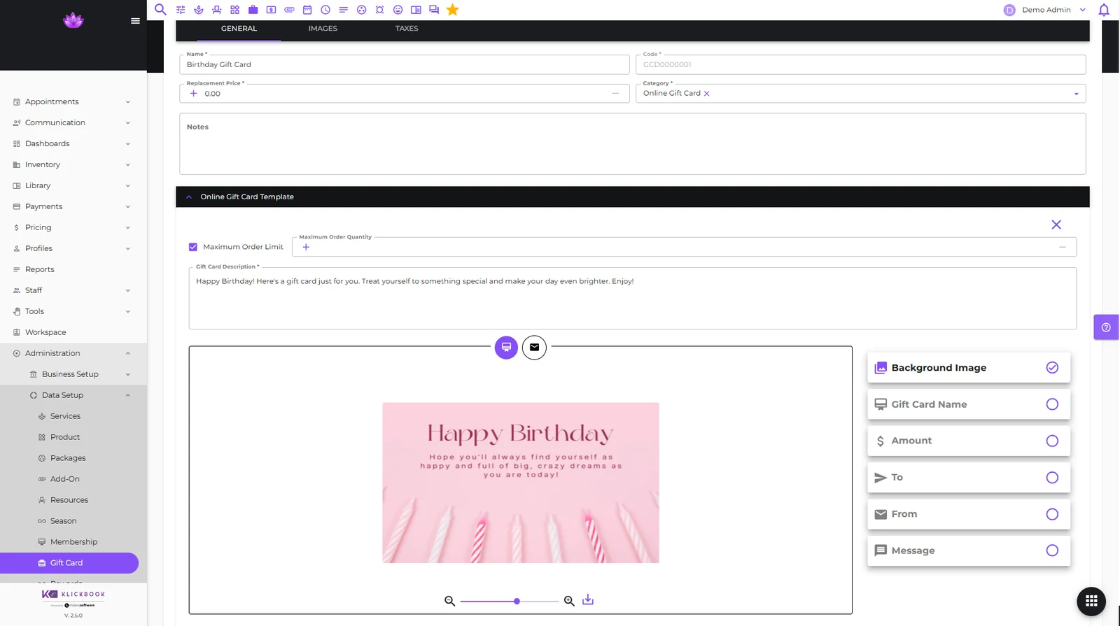 Online Gift Cards